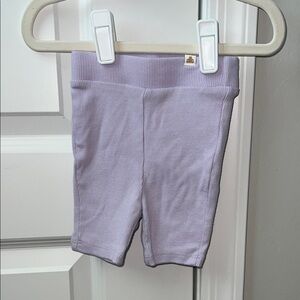 Gap Lavender Kids Ribbed Shorts